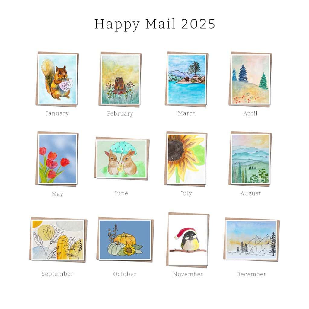 Cards That Actually Mean Something | Artist cards and greeting card box sets. Handproduced, blank inside. FSC paper.