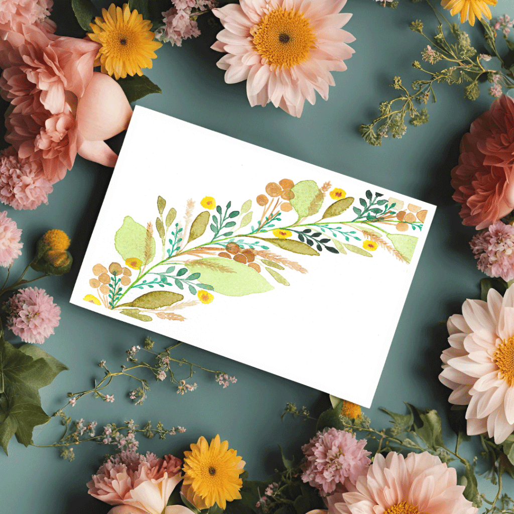 Cards That Actually Mean Something | Artist cards and greeting card box sets, handmade with FSC paper, blank inside for personal messages.