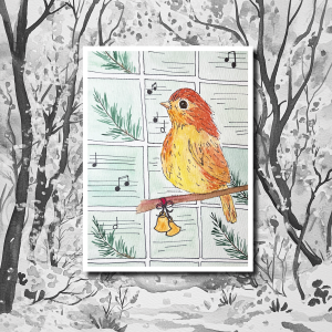 Musical Christmas Bird