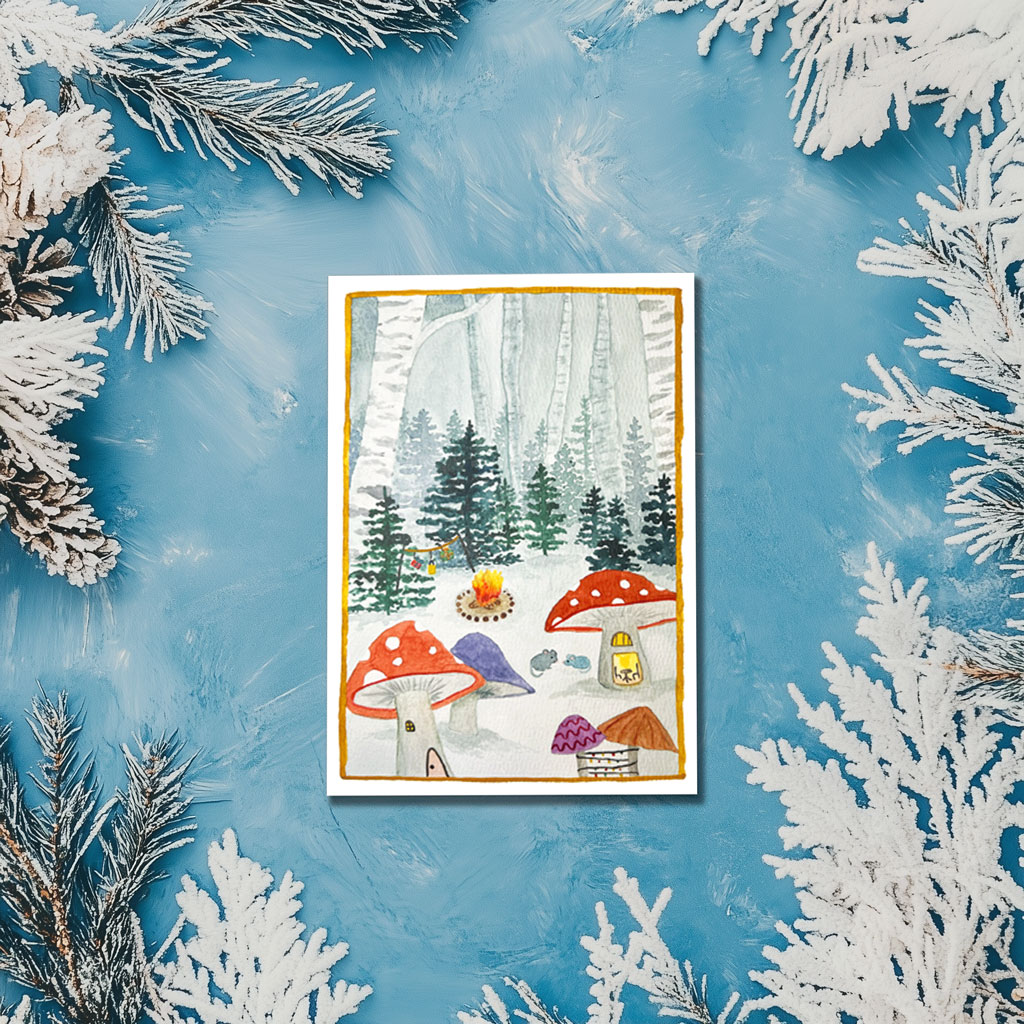 Christmas Mushroom Villages - Image 2