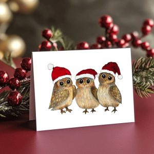 CR0021—Christmowls Christmas Owls