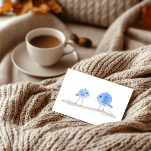 CS0024—Two-Blue-Birds Two Blue Birds